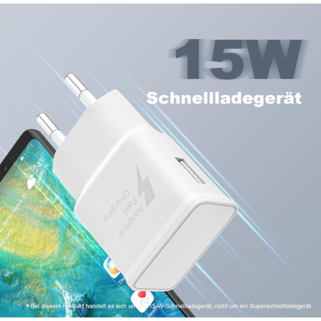 USB-Netzteil 15W Steckernetzteil 230V
