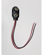 9v Batterie Clip m. 15cm Kabel