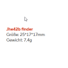 Ortungspiepser Finder für Modelle 100 dB mit Akku