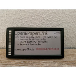 Epaper Display 2.6" OpenEpaperLink schwarz