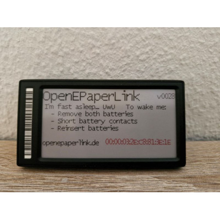 Epaper Display 2.6" OpenEpaperLink schwarz
