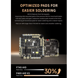 SpeedyBee F405 AIO V2 CNC 40A Flight Controller | 3-6S